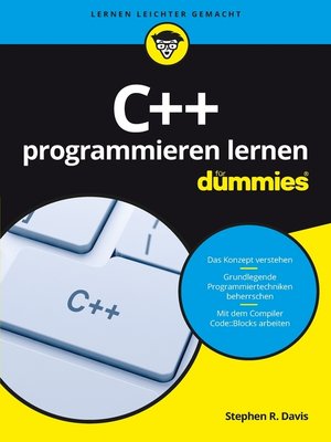 cover image of C++ programmieren lernen für Dummies